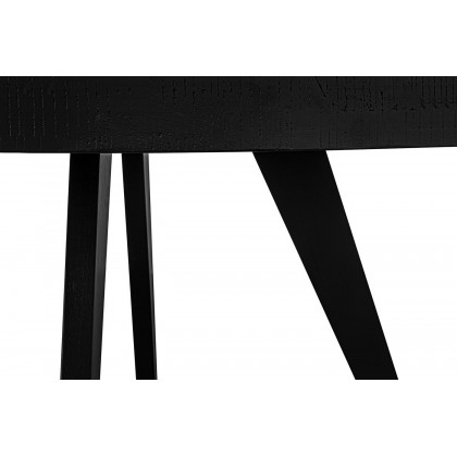 Moe's Parq Round Dining Table - Black, 60"
