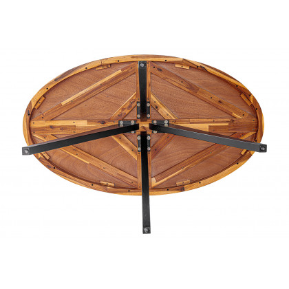 Moe's Parq Round Dining Table - Amber, 60"