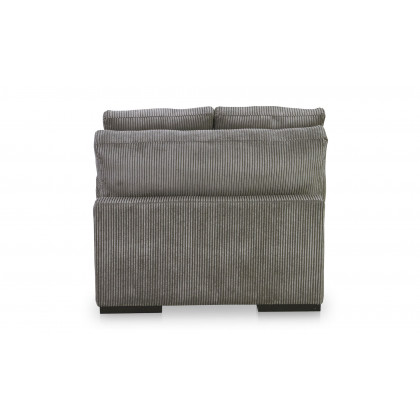 Moe's Plunge Contemporary Slipper Chair - Charcoal