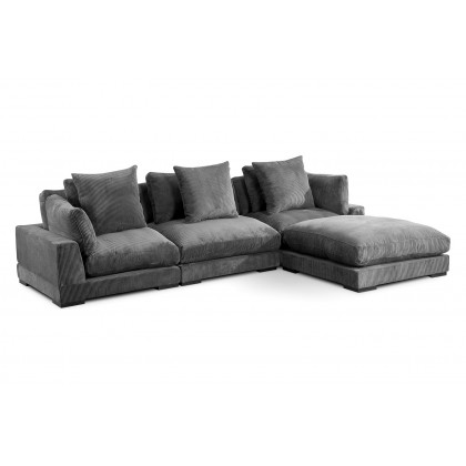 Moe's Tumble Lounge Modular Sectional - Dark Gray