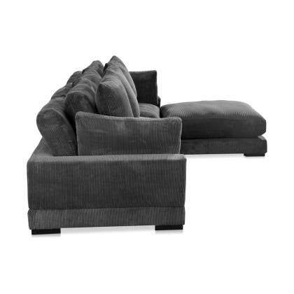 Moe's Tumble Lounge Modular Sectional - Dark Gray