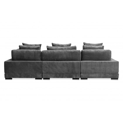 Moe's Tumble Lounge Modular Sectional - Dark Gray