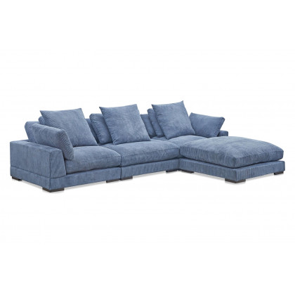 Moe's Tumble Lounge Modular Sectional - Ultra Blue