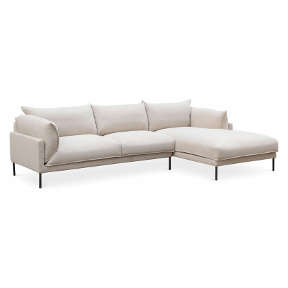 Moe's Jamara Scandinavian Right Facing Sectional - Sandy Beige