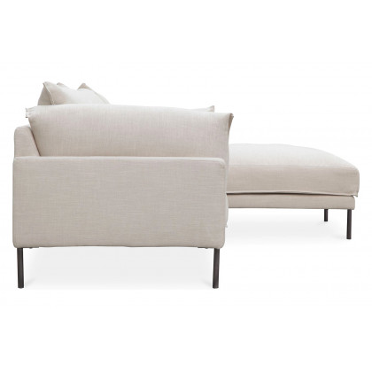 Moe's Jamara Scandinavian Right Facing Sectional - Sandy Beige