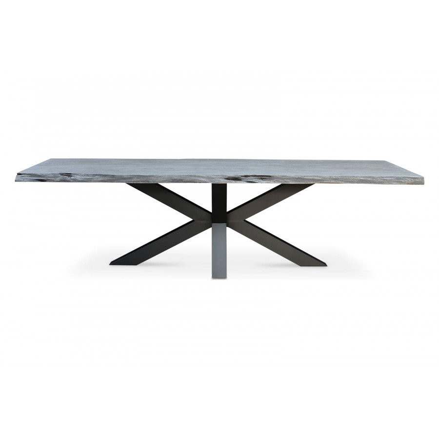 Moe's Edge Dining Table - Light Gray, Large