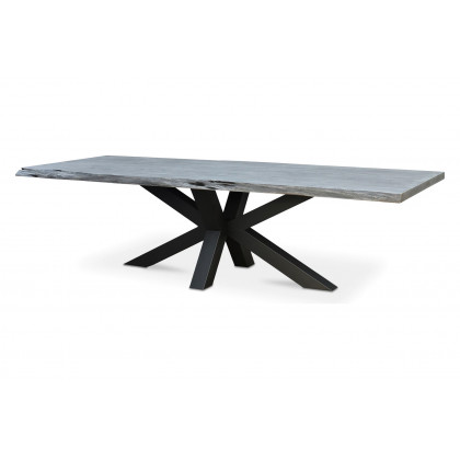Moe's Edge Dining Table - Light Gray, Large