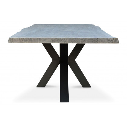 Moe's Edge Dining Table - Light Gray, Large