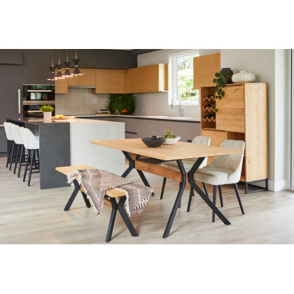 Moe's - Nevada Dining Table in Brown