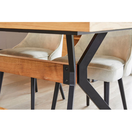 Moe's - Nevada Dining Table in Brown