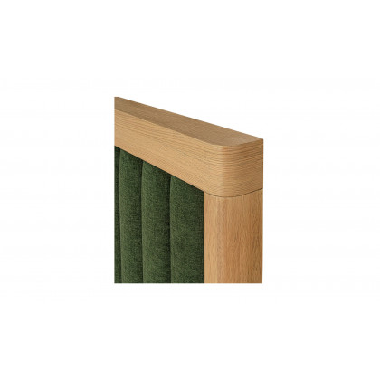 Moe's Nina Contemporary Queen Size Bed - Forest Green