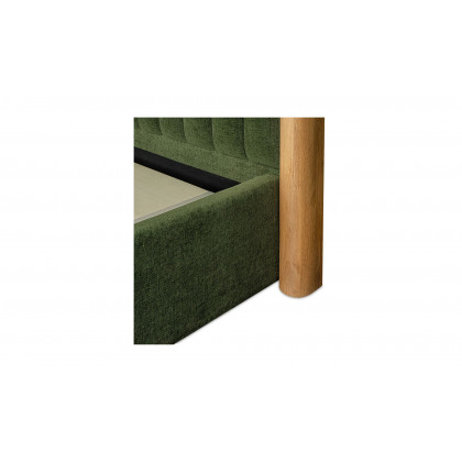 Moe's Nina Contemporary Queen Size Bed - Forest Green