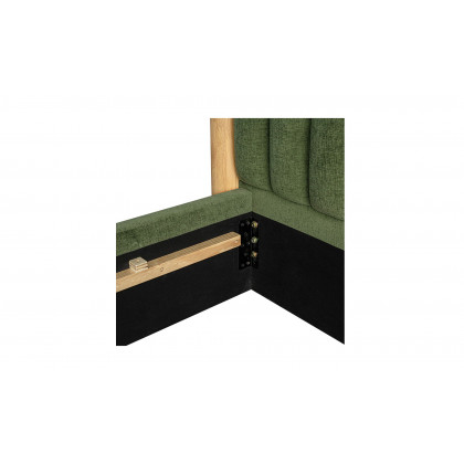 Moe's Nina Contemporary Queen Size Bed - Forest Green