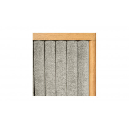 Moe's Nina Contemporary King Size Bed - Gray Mist