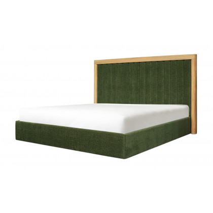 Moe's Nina Contemporary King Size Bed - Forest Green
