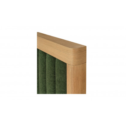 Moe's Nina Contemporary King Size Bed - Forest Green
