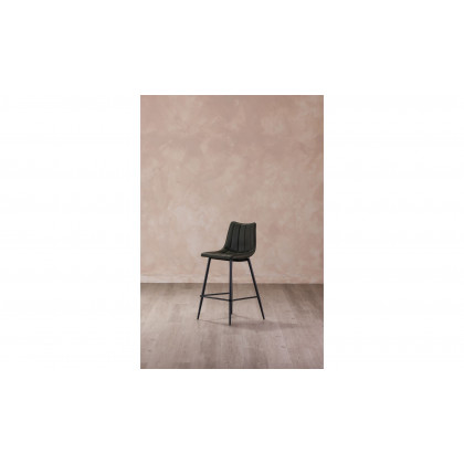 Moe's Alibi Contemporary Counter Stool Set of 2 - Dark Green