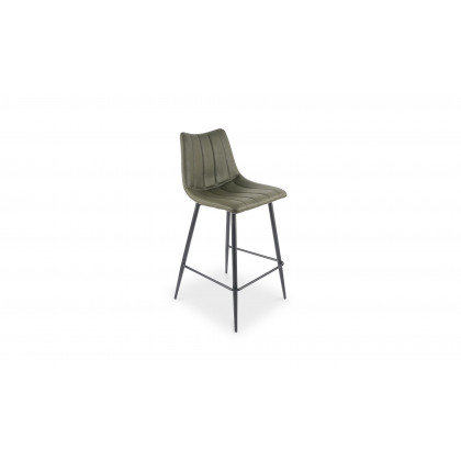 Moe's Alibi Contemporary Counter Stool Set of 2 - Dark Green