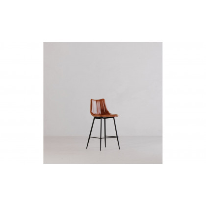 Moe's Alibi Contemporary Bar Stool Set of 2 - Brown