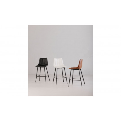 Moe's Alibi Contemporary Bar Stool Set of 2 - Brown