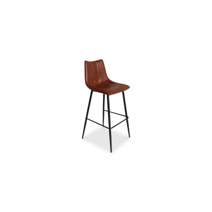 Moe's Alibi Contemporary Bar Stool Set of 2 - Brown