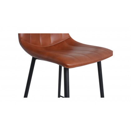 Moe's Alibi Contemporary Bar Stool Set of 2 - Brown