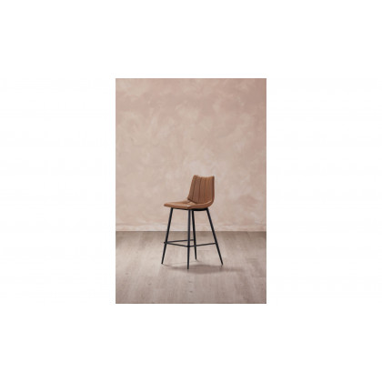 Moe's Alibi Contemporary Bar Stool Set of 2 - Tan