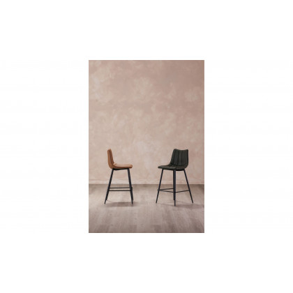 Moe's Alibi Contemporary Bar Stool Set of 2 - Tan