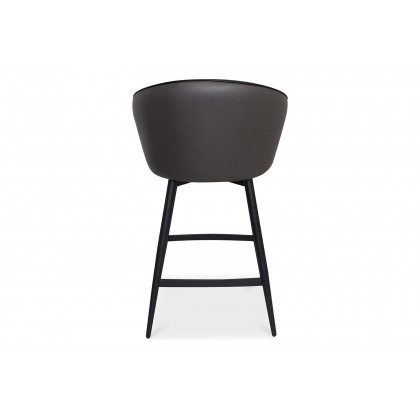 Moe's - Webber Swivel Counter Stool in Gray
