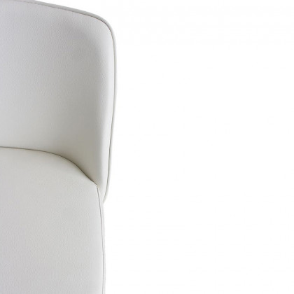 Moe's - Emelia Bar Stool in White