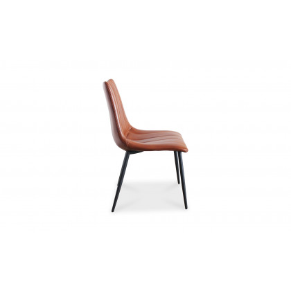 Moe's Alibi Contemporary Dining Chair Set of 2 - Brown