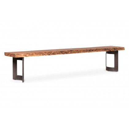 Moe's Bent Bench - Brown, Large