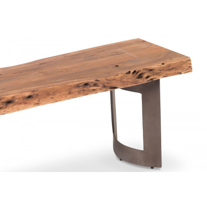 Moe's Bent Bench - Brown, Large