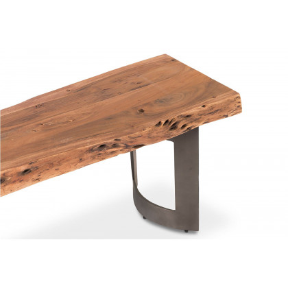 Moe's Bent Bench - Brown, Large