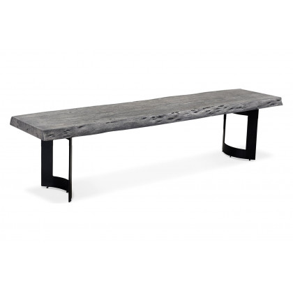 Moe's Bent Bench - Light Gray, Extra Small