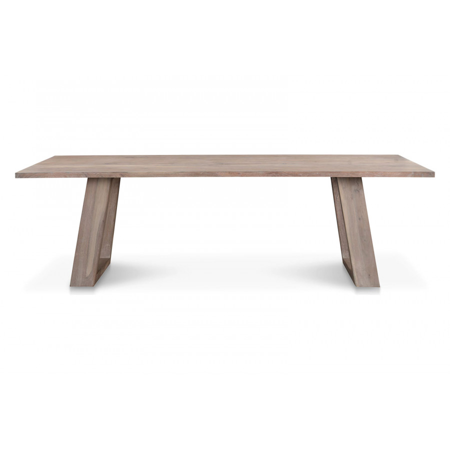 Moe's Tanya Rectangular Dining Table - Gray