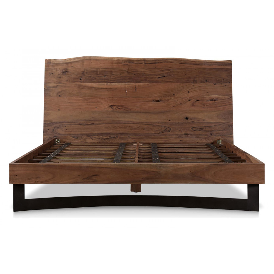 Moe's Bent Bed - Brown, Queen