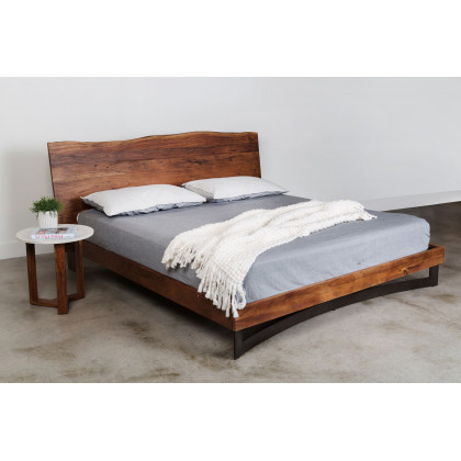 Moe's Bent Bed - Brown, Queen