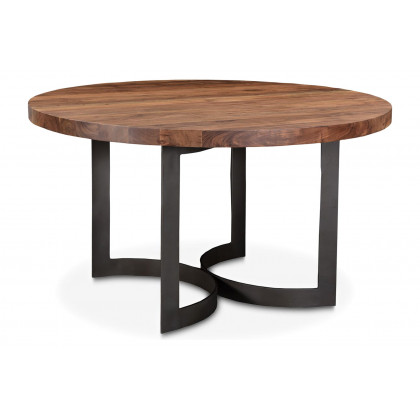 Moe's Bent Round Dining Table - Brown