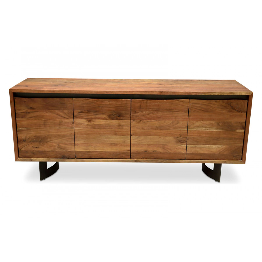 Moe's Bent 4 Door Sideboard - Brown