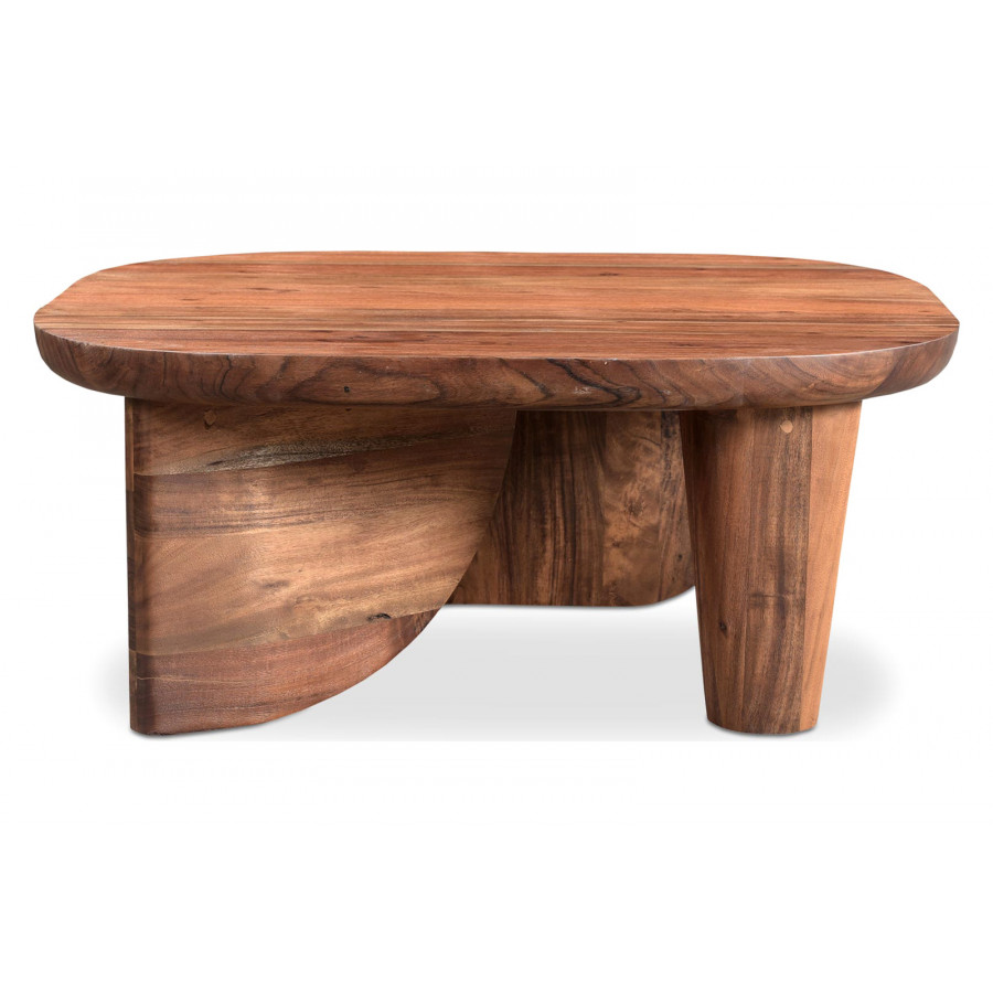 Moe's Era Coffee Table - Natural Stain, Small