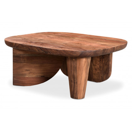 Moe's Era Coffee Table - Natural Stain, Small