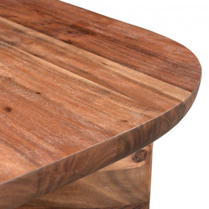 Moe's Era Coffee Table - Natural Stain, Small