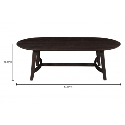 Moe's Trie Coffee Table - Dark Brown