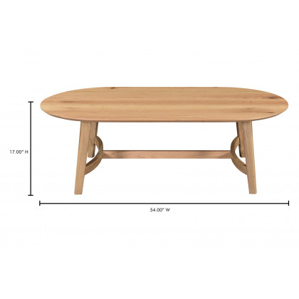 Moe's Trie Coffee Table - Natural