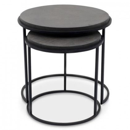 Moe's - Roost Nesting Tables Set of 2 in Black
