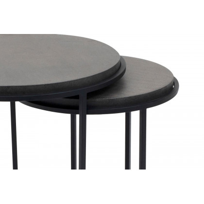 Moe's - Roost Nesting Tables Set of 2 in Black