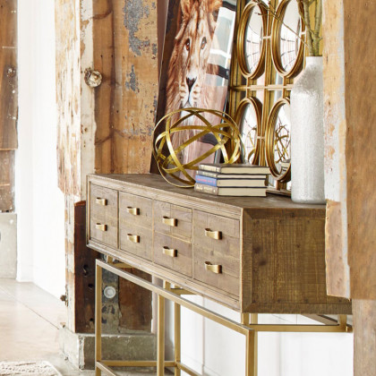 Moe's - Annecy Console Table in Brown