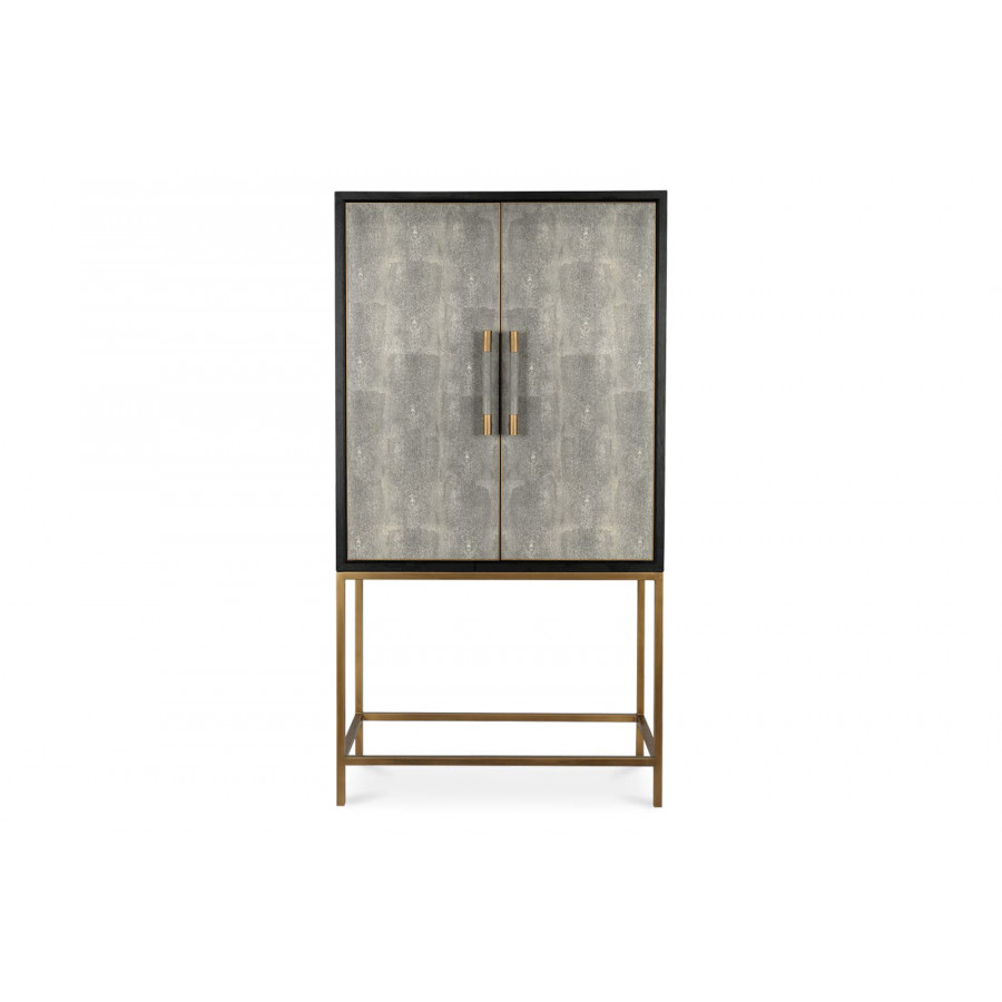 Moe's - Mako Bar Cabinet in Gray
