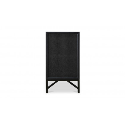 Moe's Mako Art Deco Small Sideboard - Black